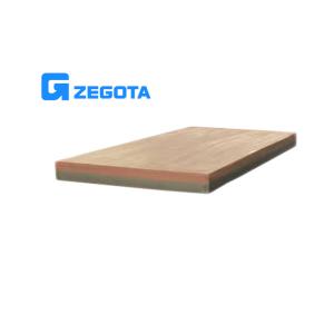 High Extensibility Copper Clad Steel Sheet , Copper Clad PCB Sheet