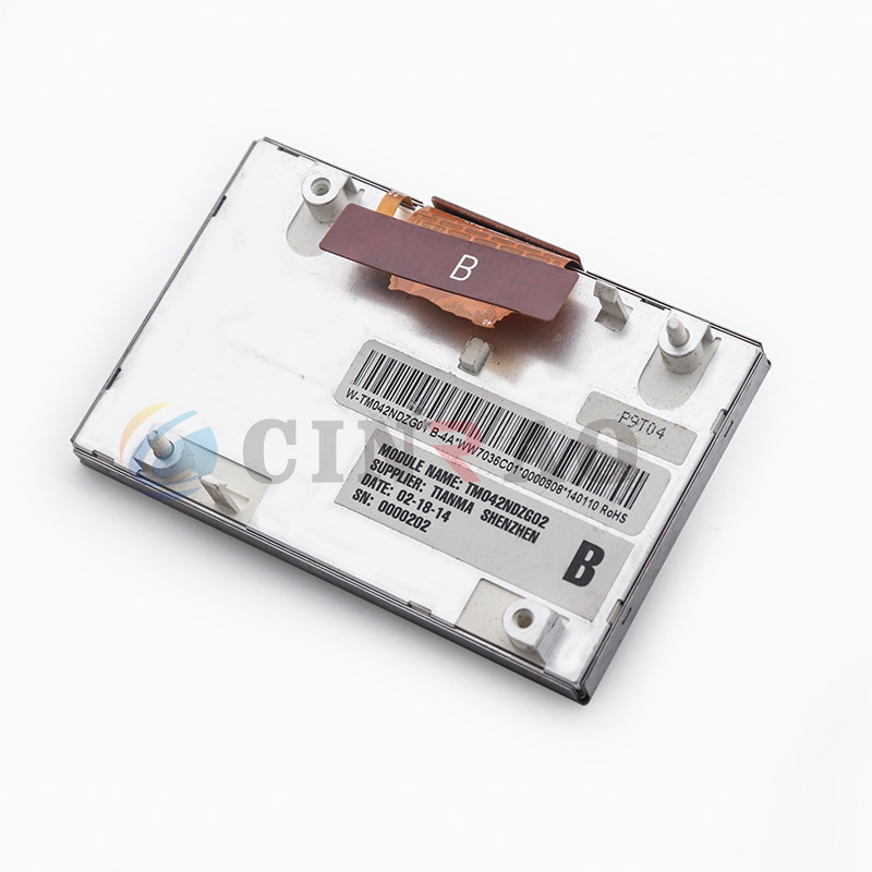4.2 Inch Tianma Car LCD Module / TFT Gps LCD Display TM042NDZG02 High Precision