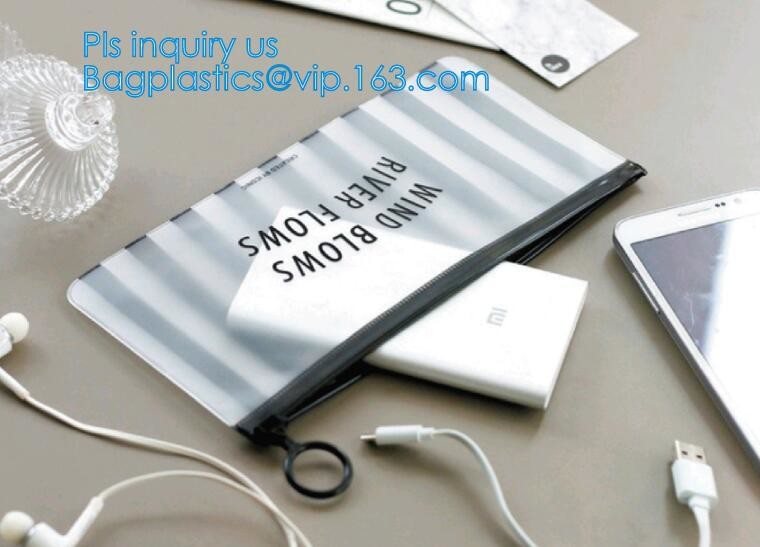 Custom waterproof pvc slider zipper wet bikini bag, zipper lock slider bag/resealable pvc slider zip poly bag, resealabl