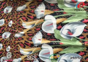 China Printed Dry Fit UPF 50 Four Way Stretch Polyester Spandex Fabric For Bikini wholesale