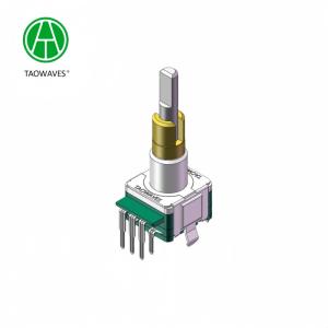 EC11 Dual Shaft Rotary Encoder Switch Double Metal Shaft Encoder