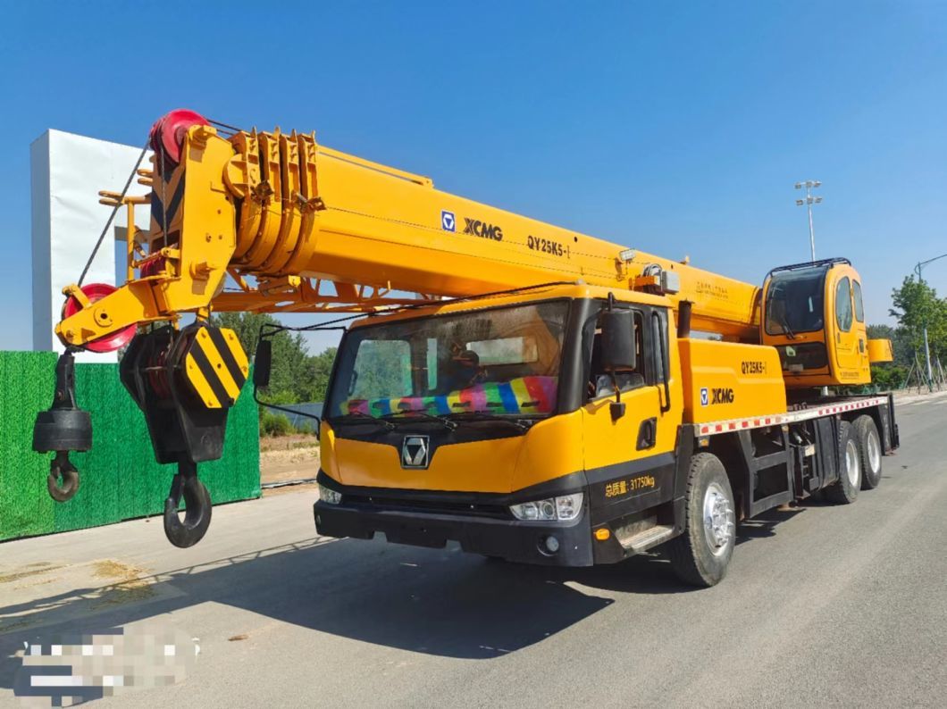 High Quality Truck Crane 25ton Stable Working Hoist Cranes