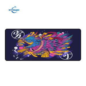 China Custom Business Office Gaming Mouse Pad with Extended Size and Stitched Edge Design wholesale