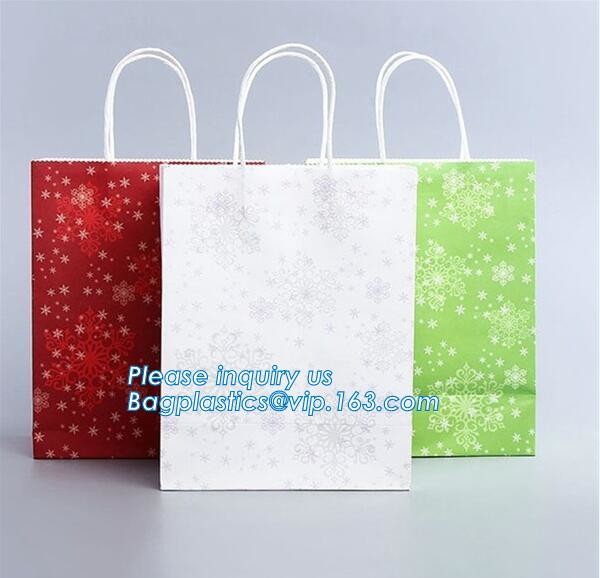 Fashion Custom Printing Luxury Gift Shopping Carrier Paper Bag With Your Own Logo Print,strong twisted handle black leat