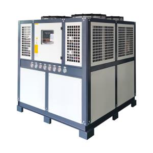 China R410A R404A Screw Air Cooled Water Chiller 120KW Industrial Water Chiller Machine 40HP wholesale