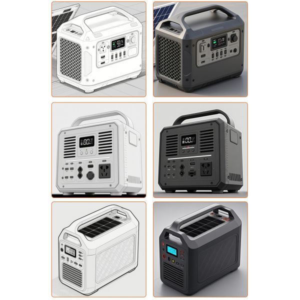 Customization Portable Power Station Generator With MPPT Controller Pure Sine Wave Inverter G