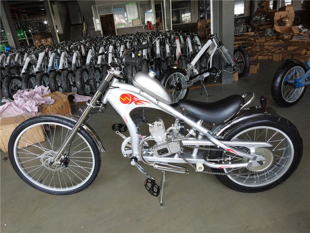 Max. Speed 40km/h 80cc Motorized Petrol Gas Engine Set for Chopper Bikes 2 Stroke