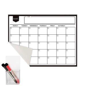 Dry Erase Reusable Calendar Planner Sticky Monthly Planner SGS OEM