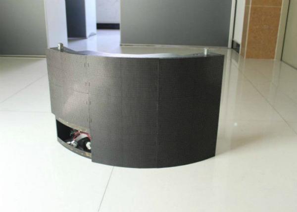 Quality Advertisement Indoor Led Curved Screen P4mm With Amazing Video Playing Visual Effect for sale