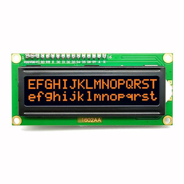 Quality COB 1602 Character LCD Display 16x2 With White Red Orange Character for sale