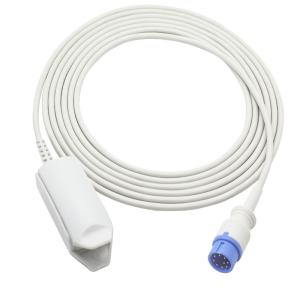 China Compatible Biolight Q3 Spo2 Probe 9Pin Biolight Q5 Spo2 Probe 3.00M For A Q S Series wholesale