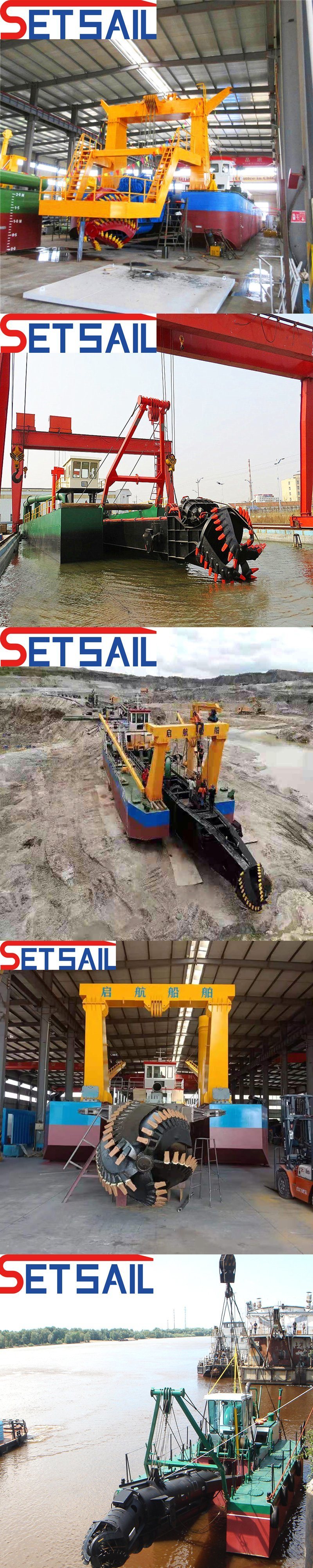 Hydraulic Cutter Suction Dredger with Capacity 1800 M3/H