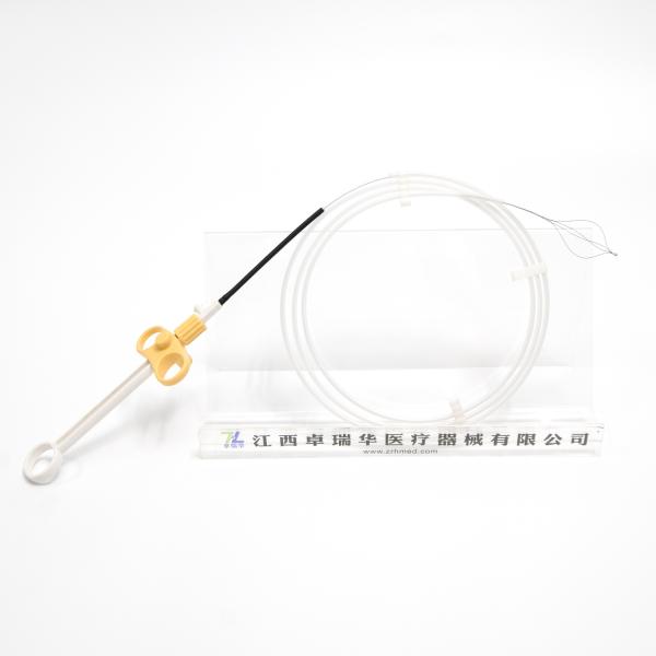 ERCP Disposable Stone Retrieval Basket With Spiral Shape Nitinol Stone Basket