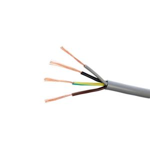 China Solid Copper Flexible Electric Wire for General H05vv f 4x2.5 mm Sq Industrial Conductor Material Copper wholesale