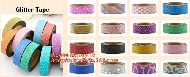 foil washi tape holographic foil washi tape,Gold Laser Decorative Reflective Customized Washi Tape,Decorative Adhesive T