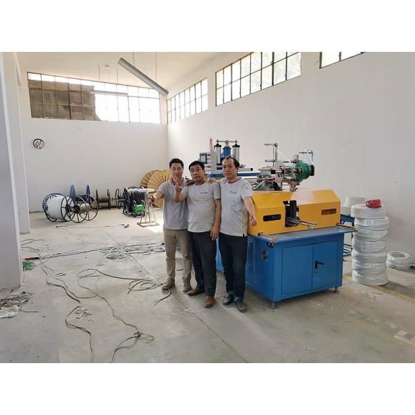 Touch Screen Wire And Cable Machinery / Automatic Coiling And Packing Machine