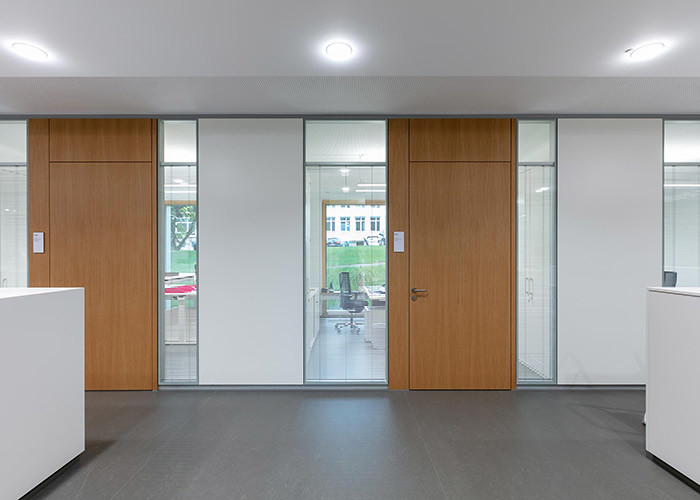 Fireproof Partition Walls HPL Panel Solid Partition Wall Modular Easy Installation