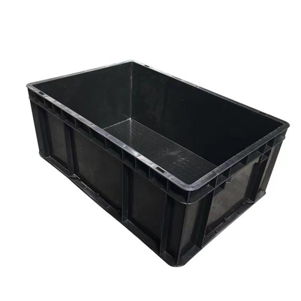 ESD OEM Anti Static Container Plastic Custom Pallet Circulation Black