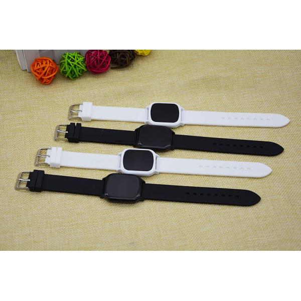Colorful Square Led Watch Touch Screen With Chinese Electronic Movement