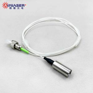 405nm - 1550nm Aspheric Lenses Collimator With Tilted End Fiber
