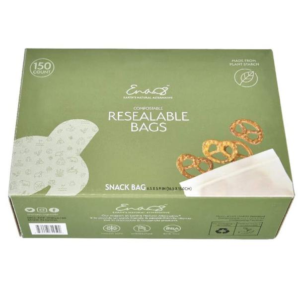 PLA PE Biodegradable Packaging Bag