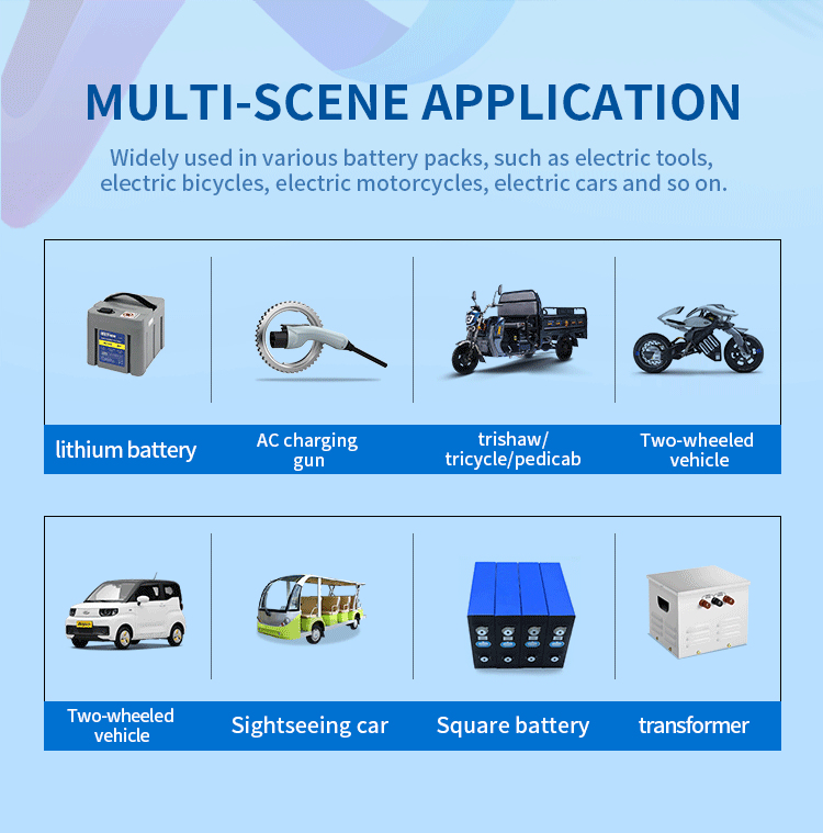 54v 70a Lithium Ion Battery Pack BMS 10S-17S With Balance Function For E Two Wheeler