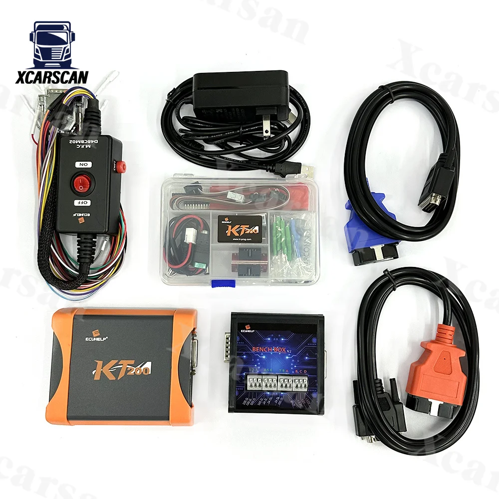 Full Version KT200 II Tool Add New License Ecu Programmer Master KT200 2 TCU Support Multiple Protocols Bench BOOTJTAG OBD BDM