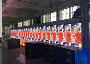 China Slim LED Display Rental SMD2525,2038S,250x250mm Module Size For Bar Entertainment wholesale