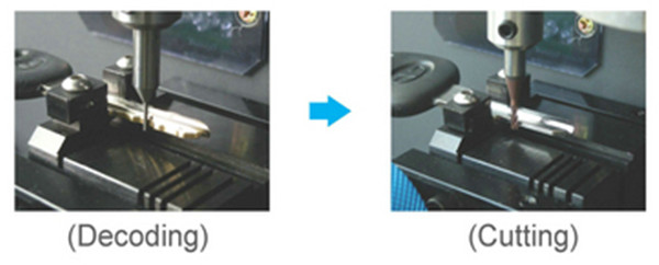 MIRACLE-A7 automatic Key Cutting Machine Car Key Cutter Built in battery