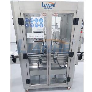 China 220V/110V Soap Liquid Filling Machine Practical Pneumatic Control wholesale