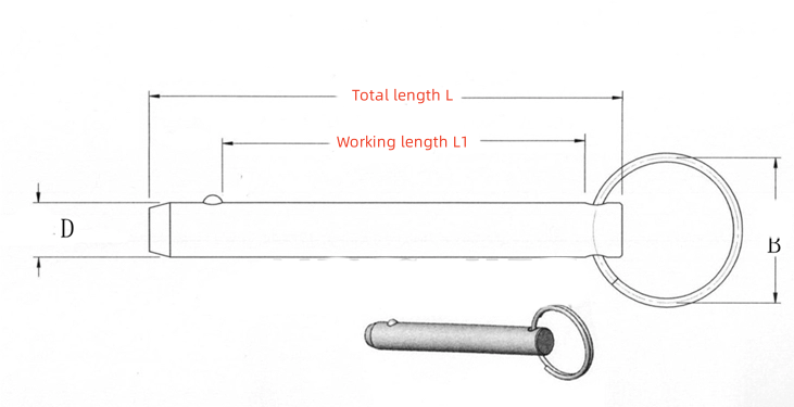 General Industry Silver Quick Reseal Plunger Pin Fastener Safety Stop Stainless Steel Ball Pin for Air Shipping Needs