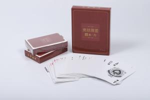 China Custom Poker Playing Cards 52 Pieces Jack Queen King wholesale