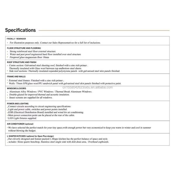 Modern Design 40ft Folding Expandable Flat Prefabricated Container House with Good Prices and Aluminum Alloy Windows