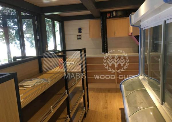 Quality Formaldehyde Free Small Modern Prefab Homes Good Seismic Performance 15sqm for sale