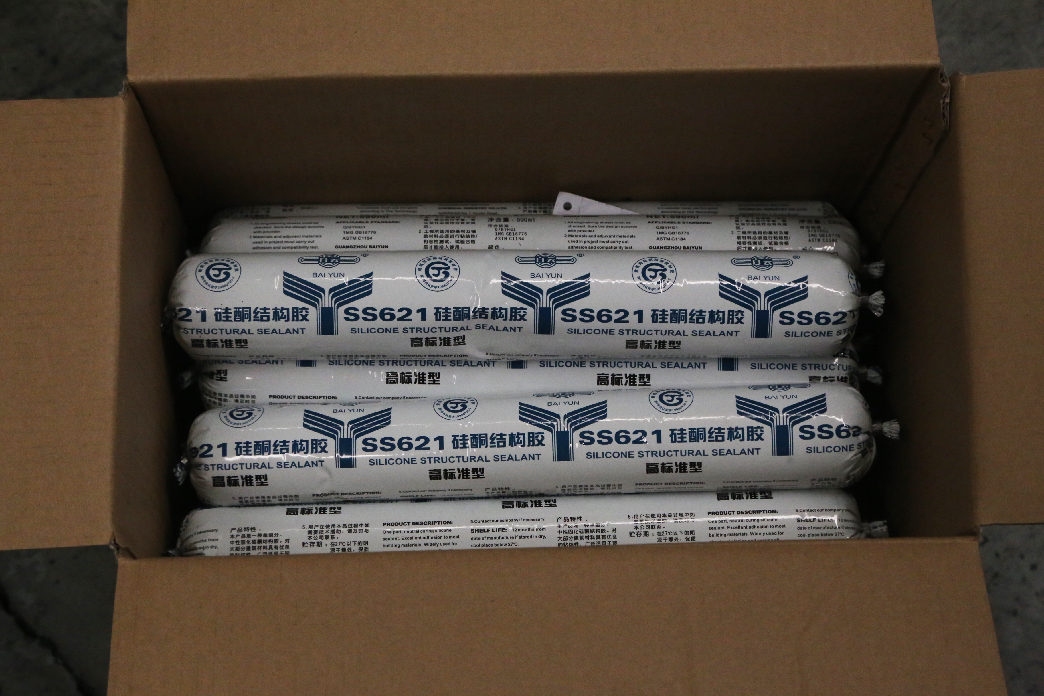Ultimate Tensile Strength Structural Silicone Sealant