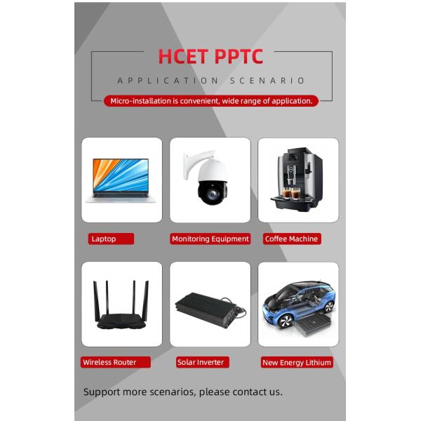 High Precision Polyswitch PPTC Resettable Fuse Overcurrent Protection Devices For Li Ion Battery