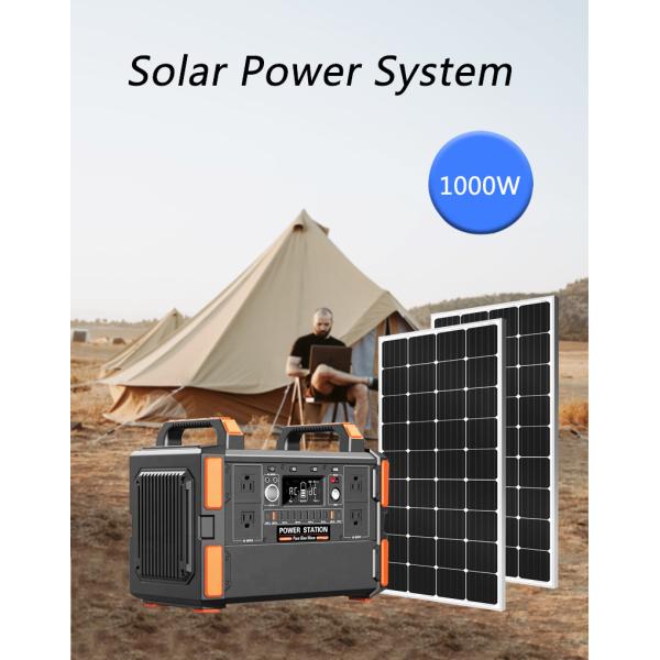 200W Portable Solar Generators Household Power Generation Systems