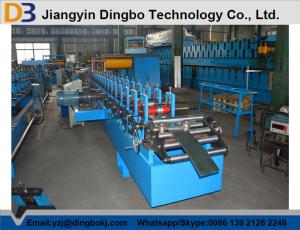 High Efficient C Purlin Roll Forming Machine , Steel Purlin Making Machine
