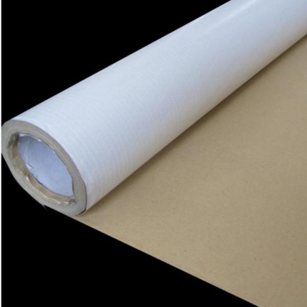 Quality Aluminum Foil Composite Insulation White Pp Film Scrim Kraft Paper Reinforced Facing for sale