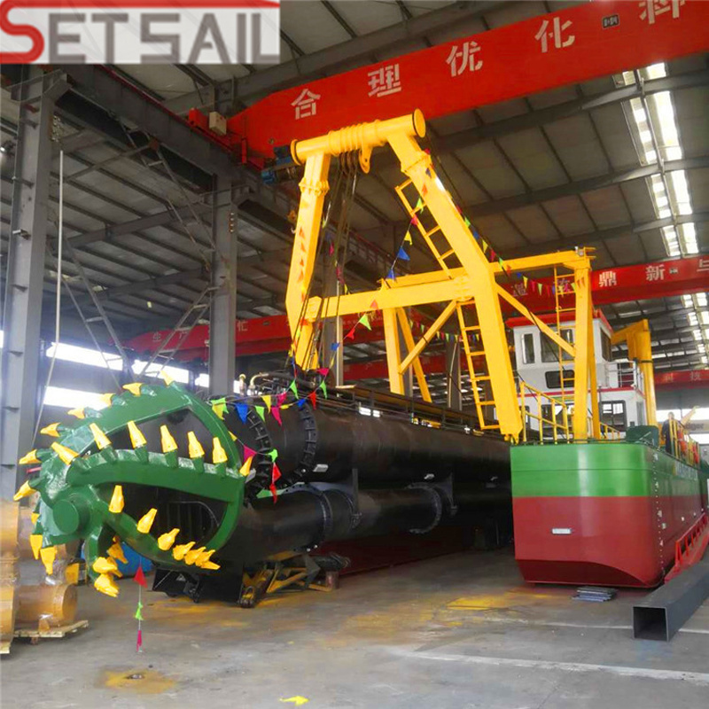 China Set Sail Factory Price Sand Mining Dredger for India