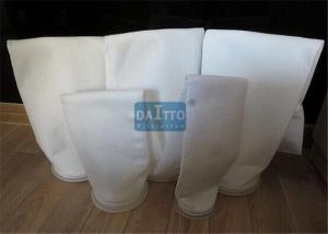 China 1# 2# Size High Temperature Filter Bags Favorable Molding Capability With Metal Ring wholesale