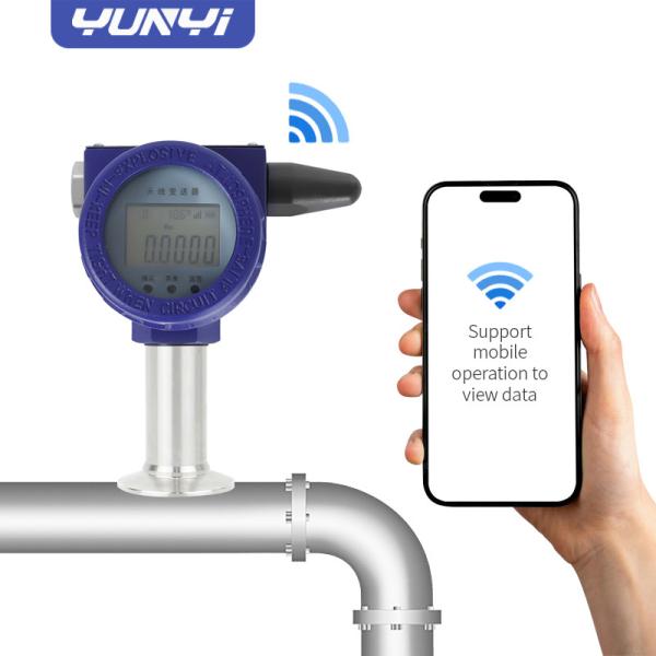 Smart Water Pressure Sensor Wireless Flush Membrane Diaphragm Transmitter Ideal for Sterile Media Monitoring and Easy Maintenance