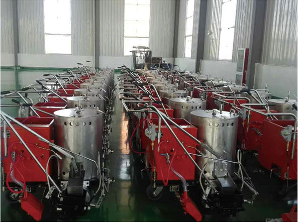 Construction Manual Airless Paint Spraying Machine Road Line Marking Machine