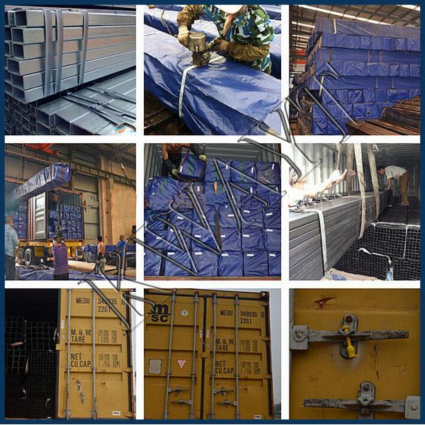 pre-galvanized square tube
