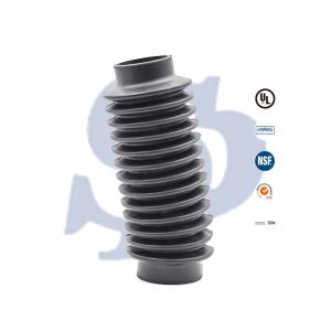 China IATF 16949 Certification Custom Rubber Bellows Nice Elasticity Black Color Oil Resisting wholesale