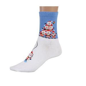 Custom logo, design Christmas Women Cotton Warm Compression Sock