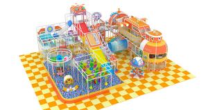 Large Soft Play Indoor Playground Equipment 500m2 PVC Material