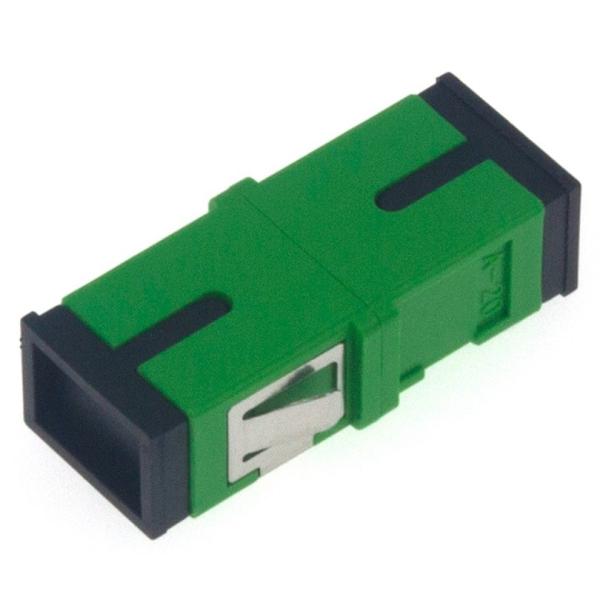 Quality Single Multimode SC To SC Simplex Plastic Fiber Optic Adapter Without Flange for sale