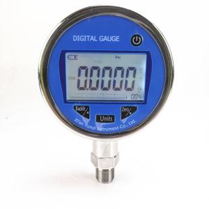 China LED Display Precision Air Digital Pressure Gauge Zero Automatically Setted 20mA wholesale