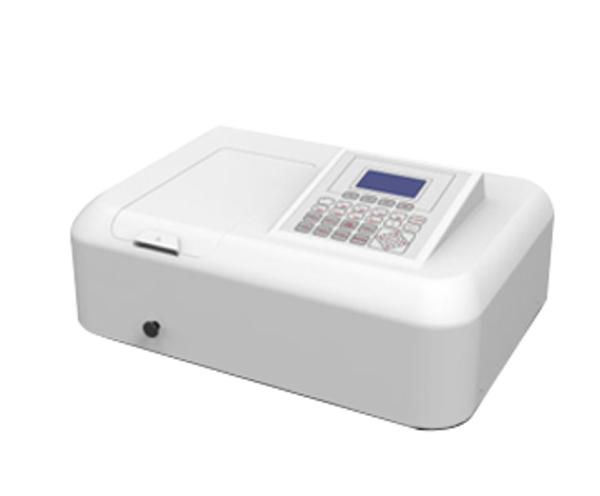 Quality 128x64 Graphic LCD Display UV Visible Spectrophotometer Single Beam for sale